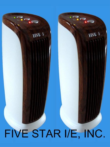 TWO NEW 13" IONIC AIR PURIFIER PRO UV IONIZER CLEANER